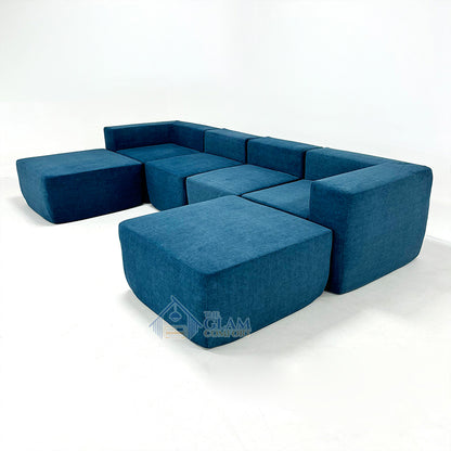 Modern Modular Compressed Sofa