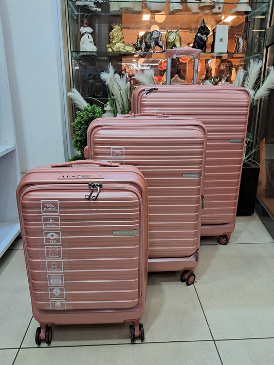 Pink Suitcase Set of 3