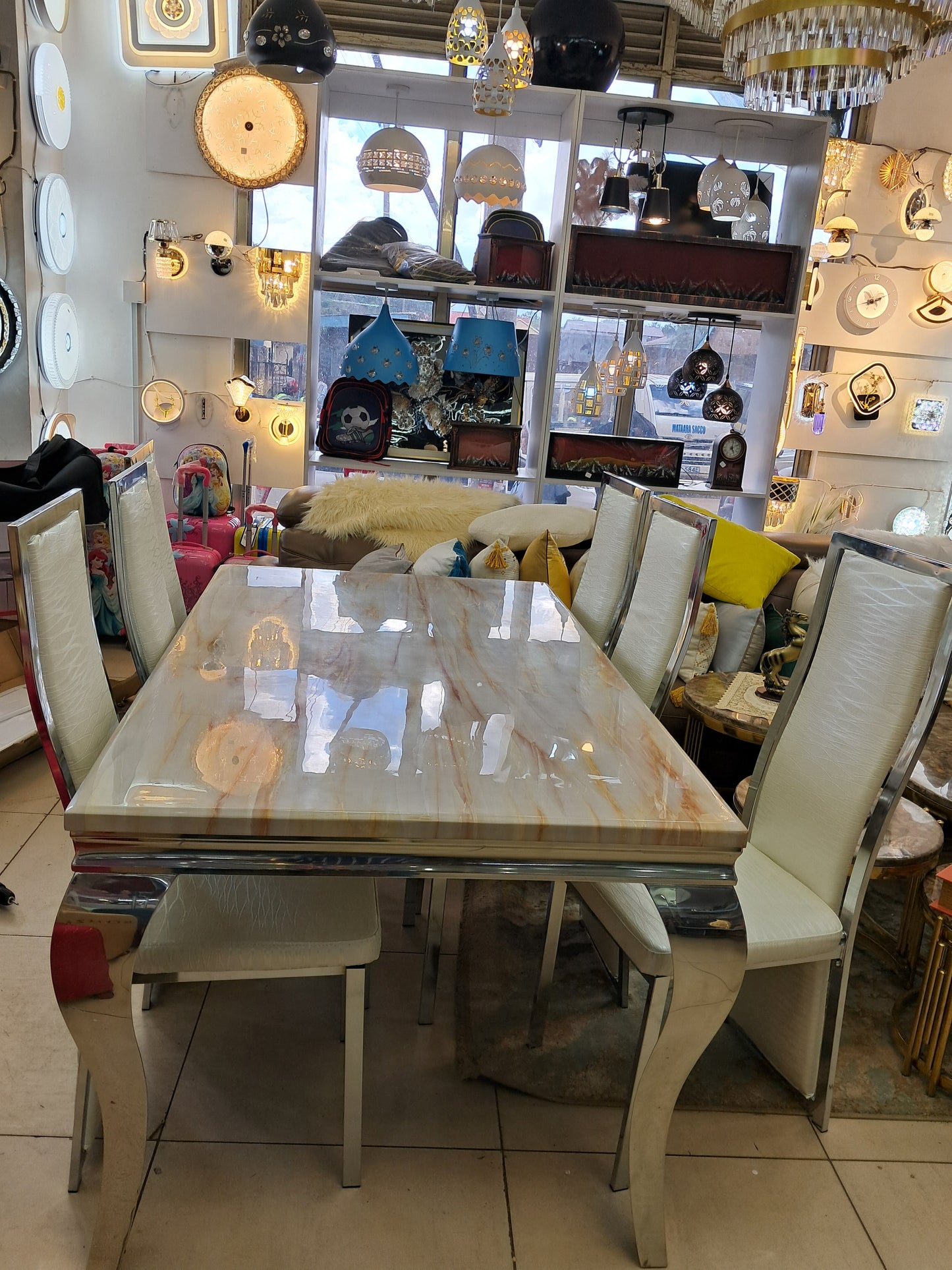 6 Seater Dining Table