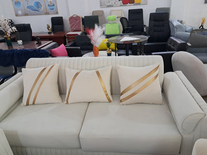 Modern White Sofa Set