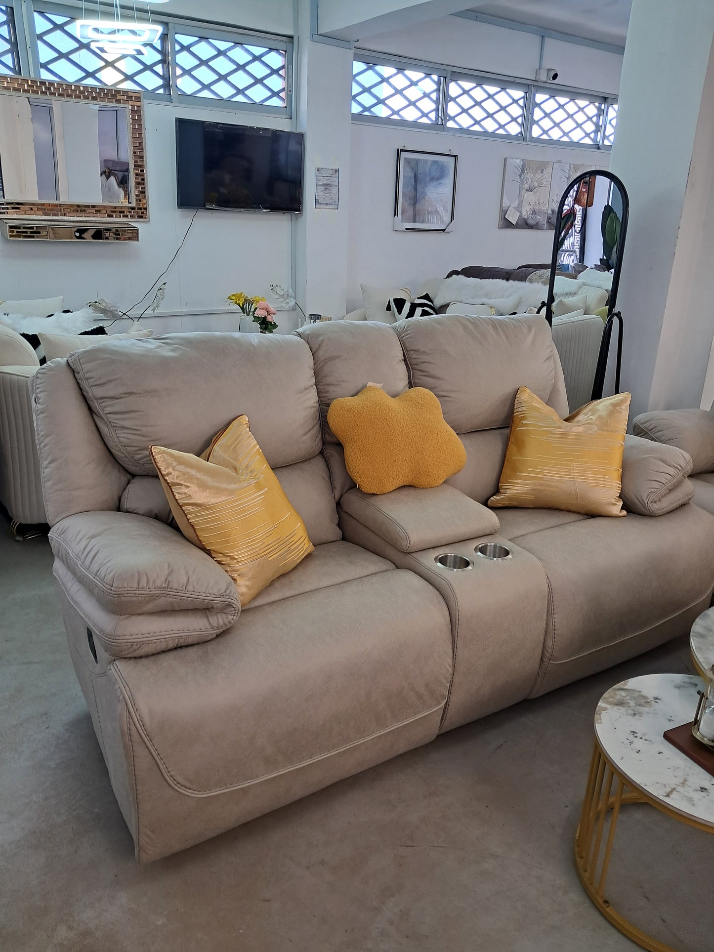 Recliner Sofa Set