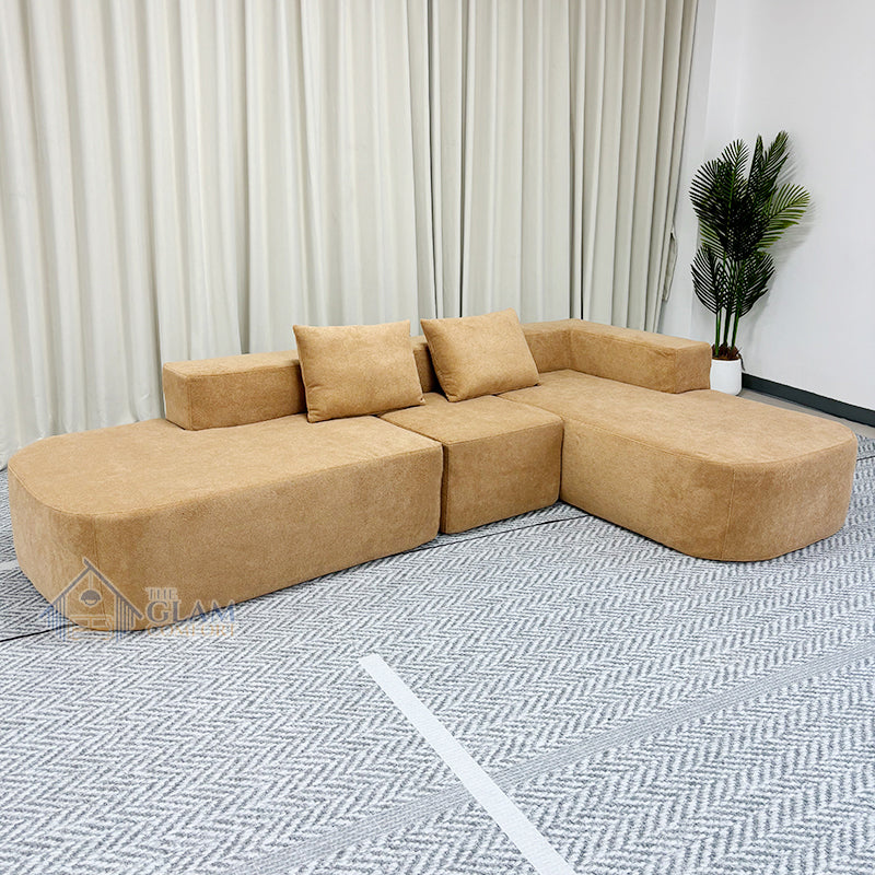 L Shape Compressed Sofa