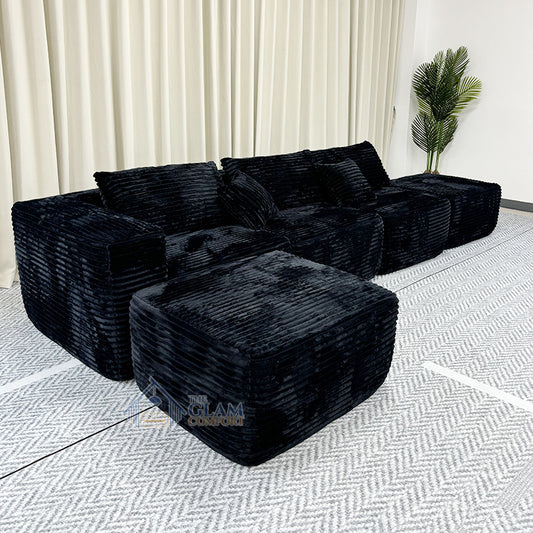 Combined 5 Seater Compressed Sofa