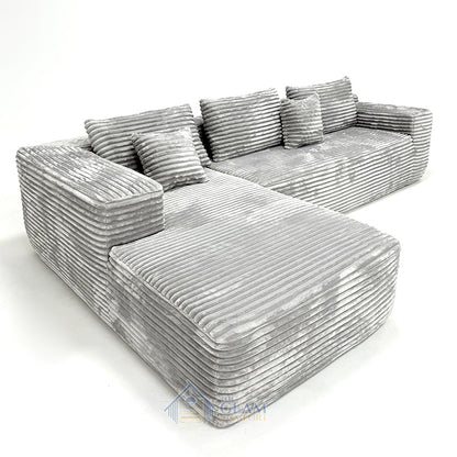 L Shape Compressed Sofa