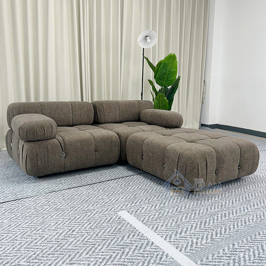 L Shape Modular Compressed Sofa