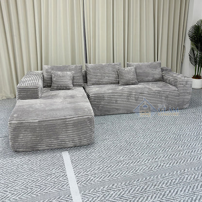 L Shape Compressed Sofa