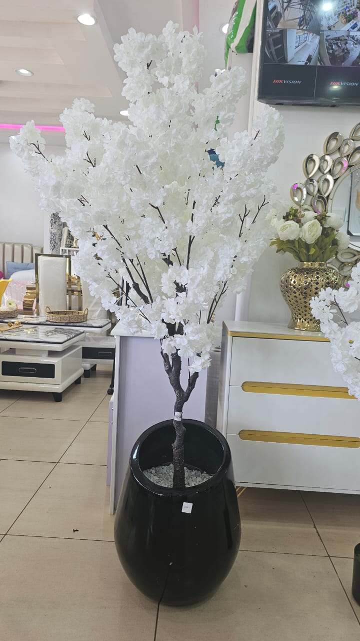 White Artificial Cherry Tree